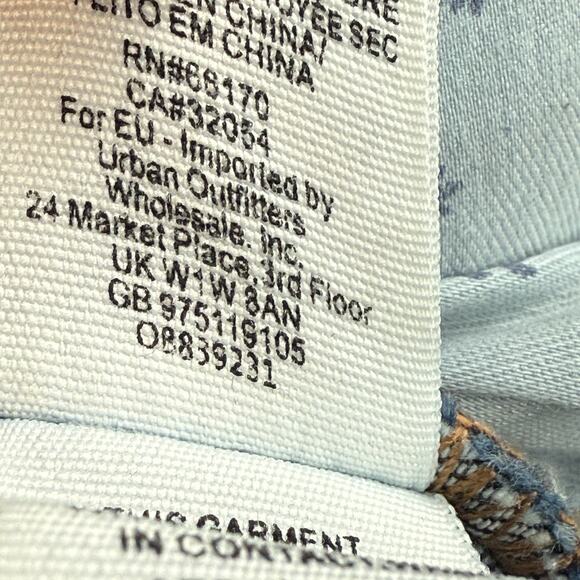 Free People Jeans Skinny Curvy High Rise Dark Blue Wash Size 30 27x27 - Picture 8 of 9